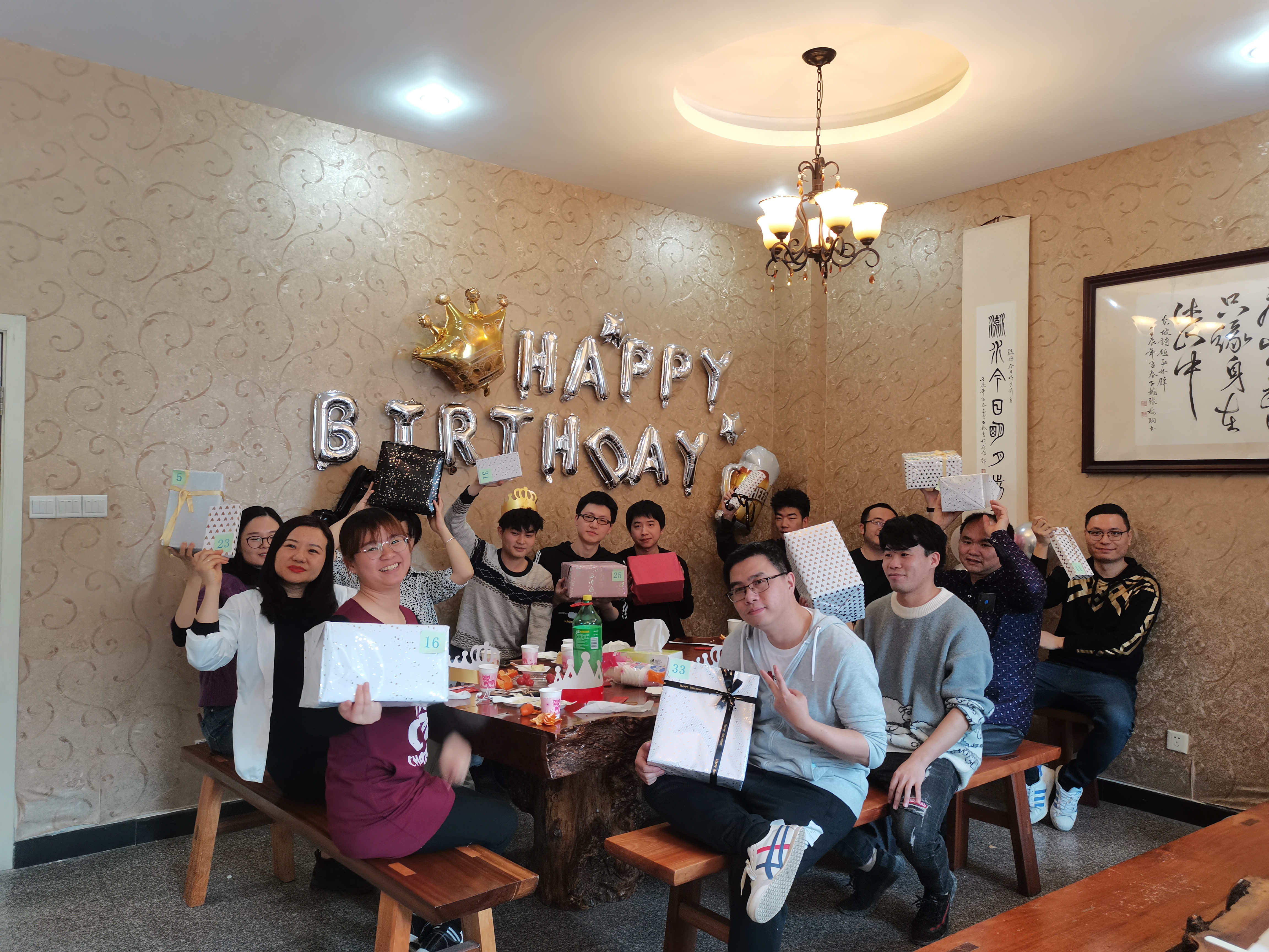 员工集体生日会｜2021年第一季度 ---永固集团江北站&拉瑞站