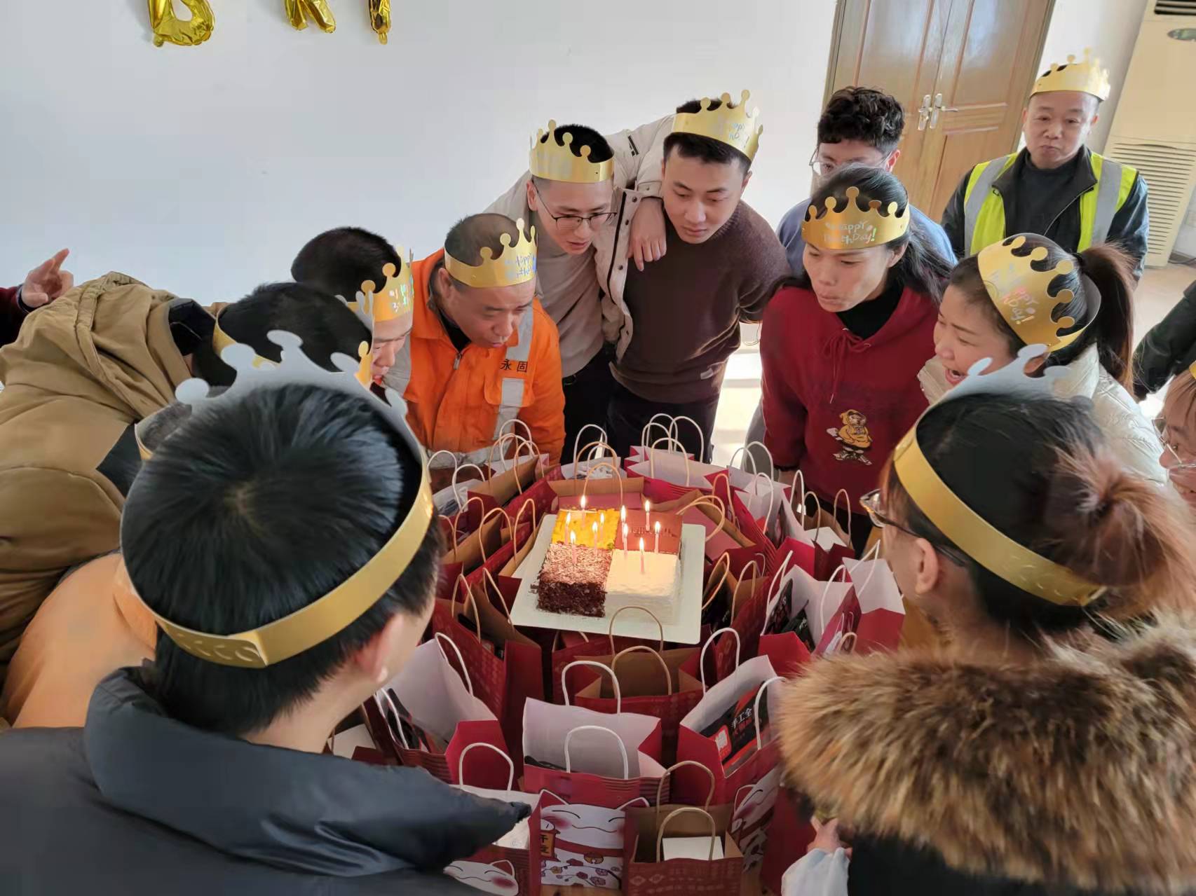 员工集体生日会｜2021年第四季度---永固集团江北站&拉瑞站