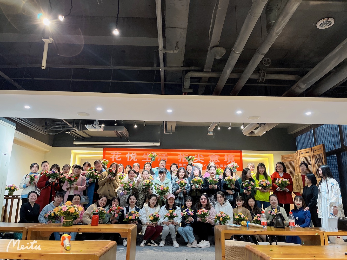 感受花样年华、享受花艺魅力 —永固集团2022年举办女神节踏青&插花活动